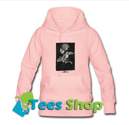 pink rose amour hoodie